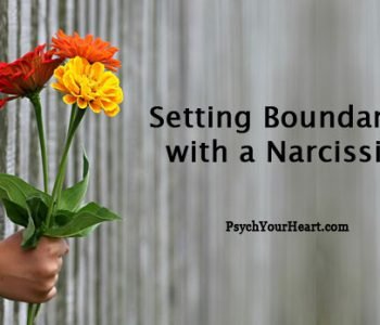 setting boundaries with a narcissist - narcissism - self love - emotional abuse - flowers outside fence